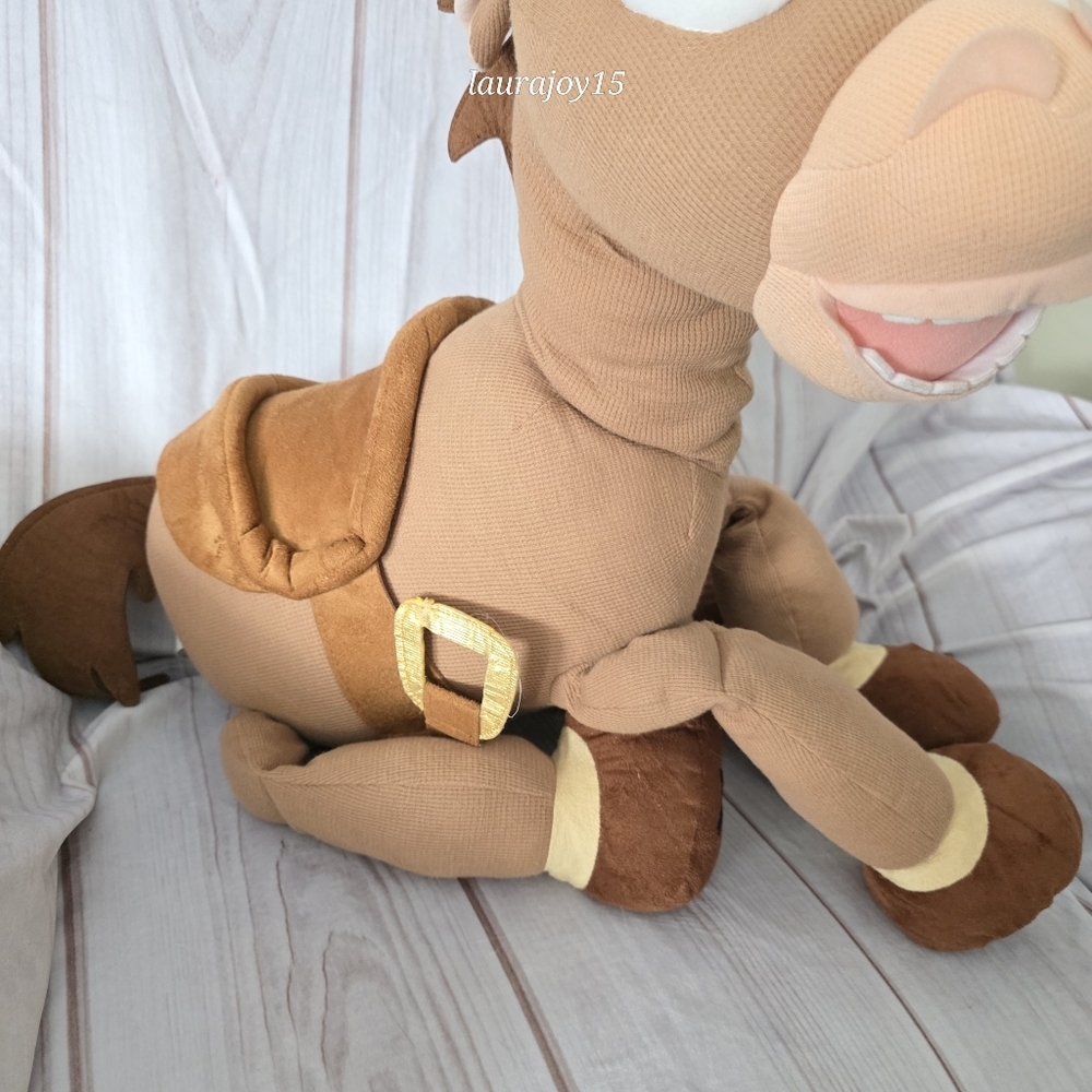 🌞SOLD🌞Disney Store Toy Story Bullseye Horse Plush Stuffed Toy Big Floppy 26 In - Picture 3 of 13